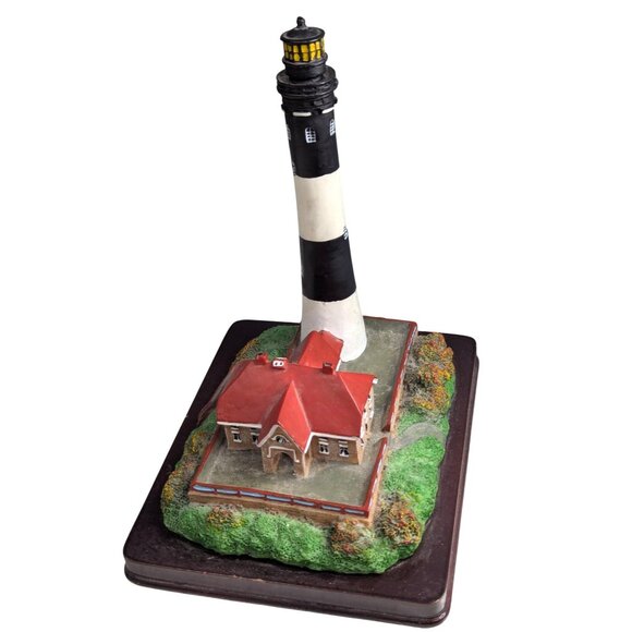Fire Island Lighthouse Model Figurine By Oneida Studios 1998 Collectible 7.5" Ta - Picture 4 of 7